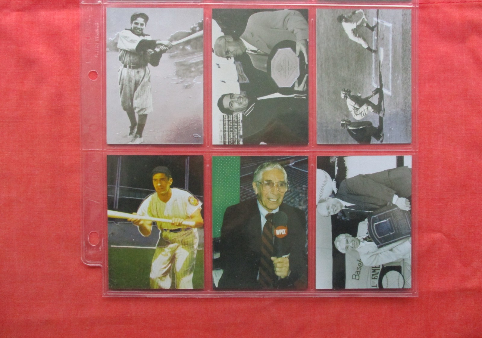 PHIL RIZZUTO\'S BASEBALL NATIONAL PASTIME 1995 Complete MAGNACHROME Card Set   B4
