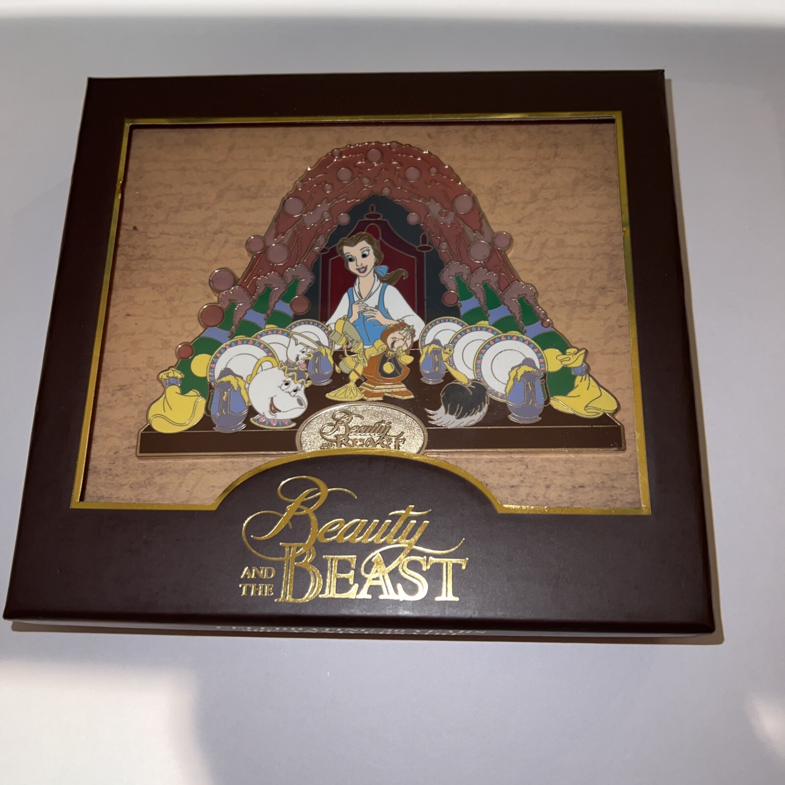 2021 Disney Parks Beauty and The Beast 30th Anniversary Belle LE 1500 XL Pin