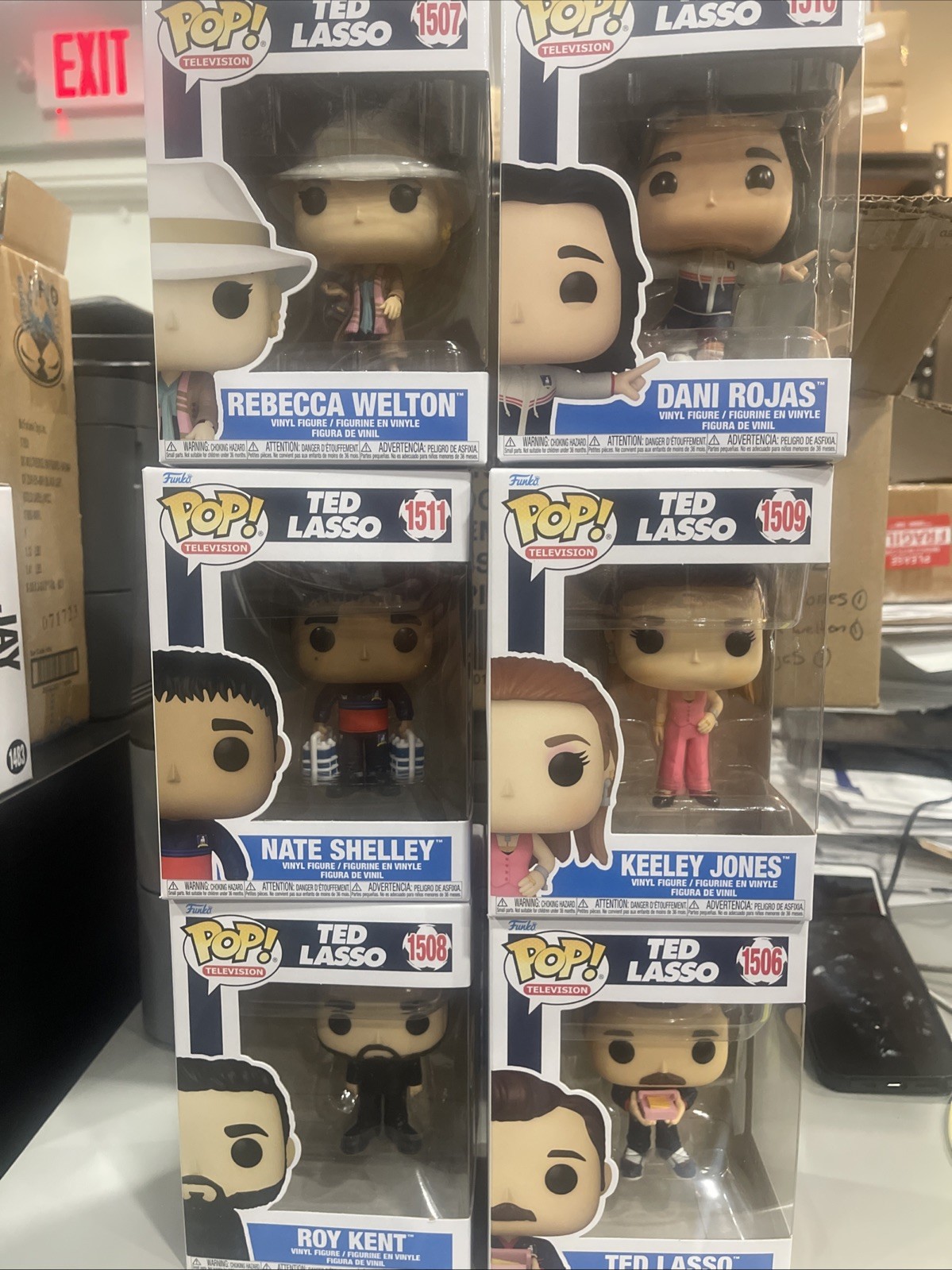 Ted Lasso Funko Pop Bundle Lot Of 6 Ted Lasso Funko Pop Bundle Lot Of 6