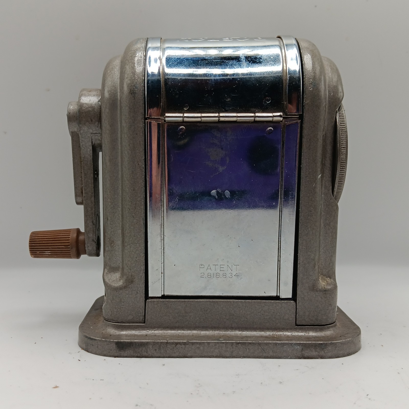 Vintage Boston Ranger 55 Pencil Sharpener 6 Hole Adjustable Made inUSA Vintage Boston Ranger 55 Pencil Sharpener 6 Hole Adjustable Made inUSA