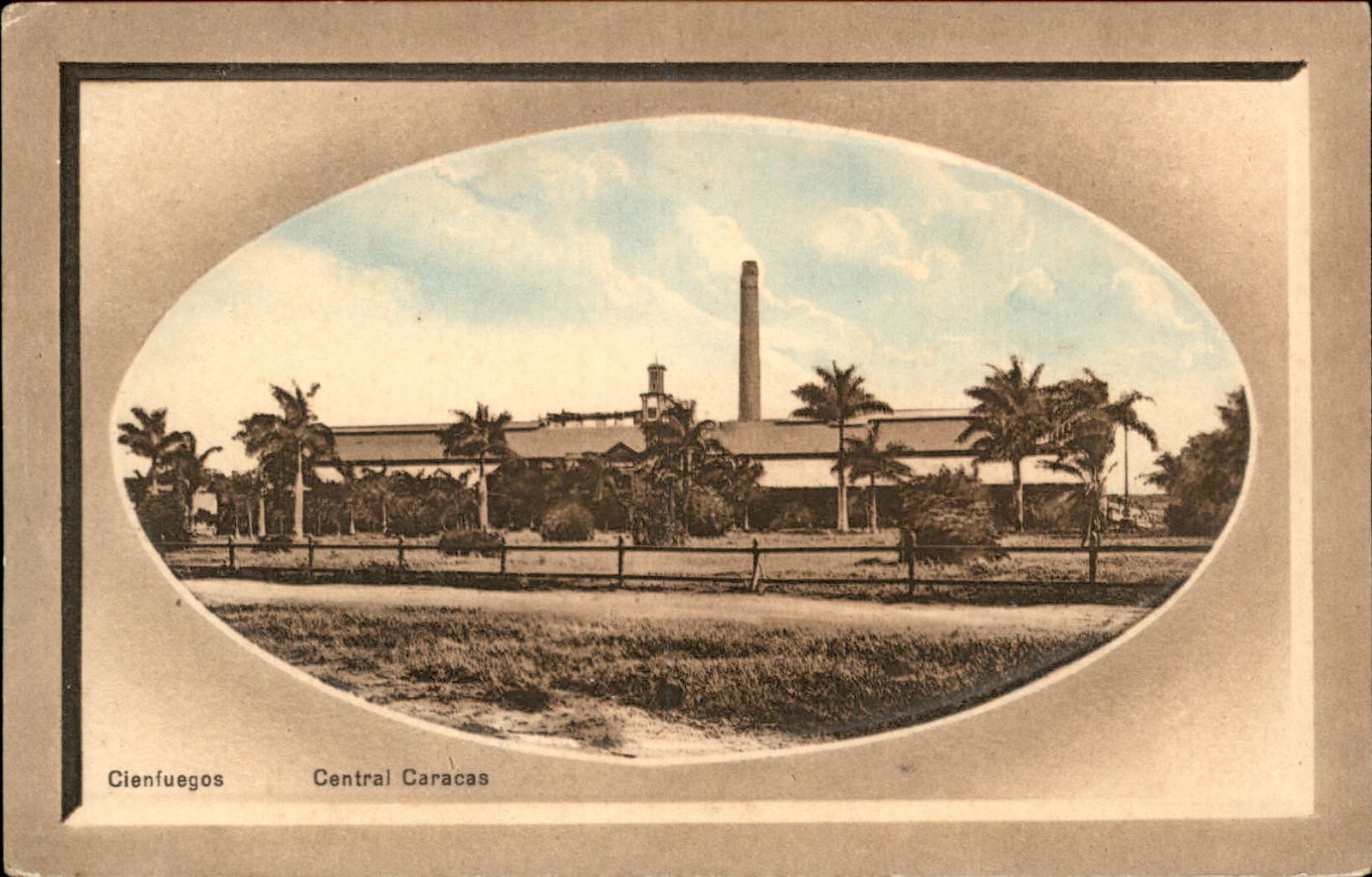 Cienfuegos Central Caracas C. F. Martin c1910s Vintage Postcard Cienfuegos Central Caracas C. F. Martin c1910s Vintage Postcard