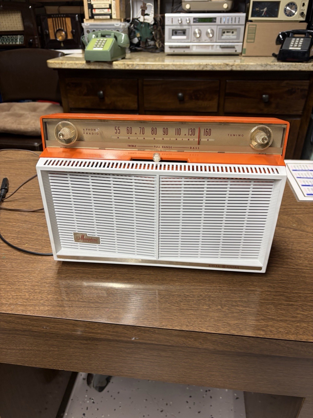 1957/58 GE Musaponic Radio With Bluetooth Added 1957/58 GE Musaponic Radio With Bluetooth Added