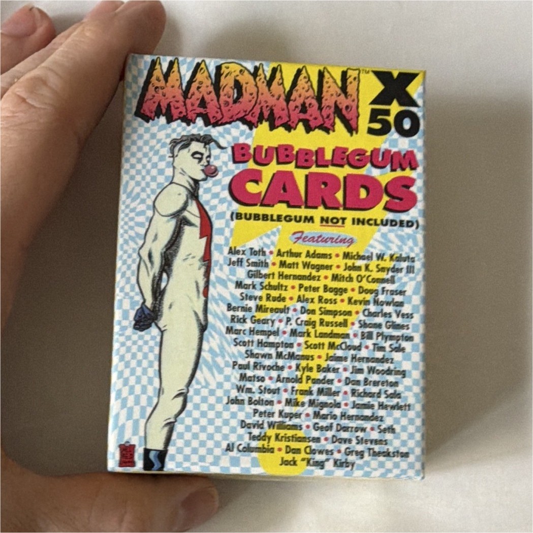 Dark Horse Madman X 50 Bubblegum Cards 50-Card Base Set 1996 Madman New In Box