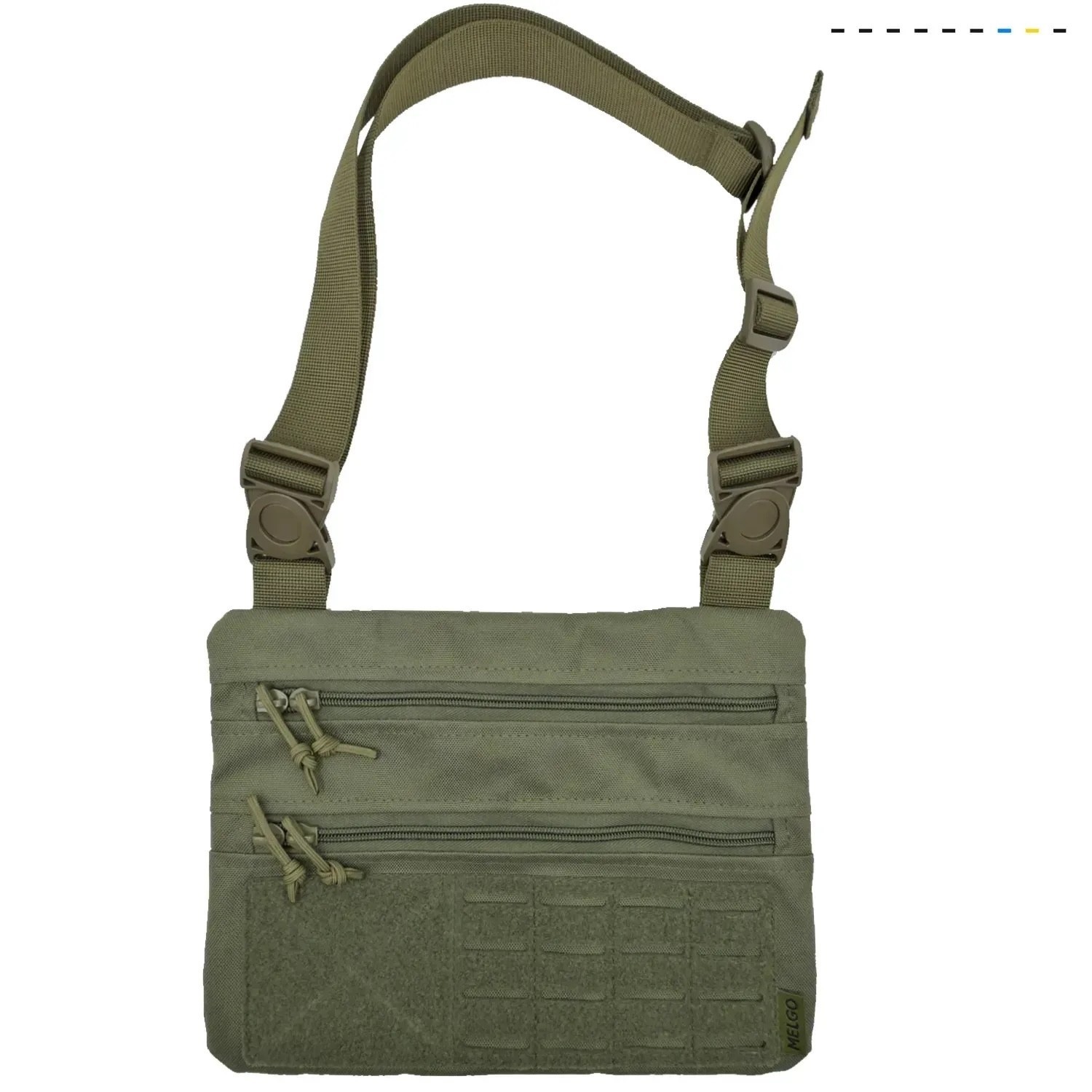 Tactical Shoulder Bag Olive Cordura 1000D Nylon EDC Military Crossbody
