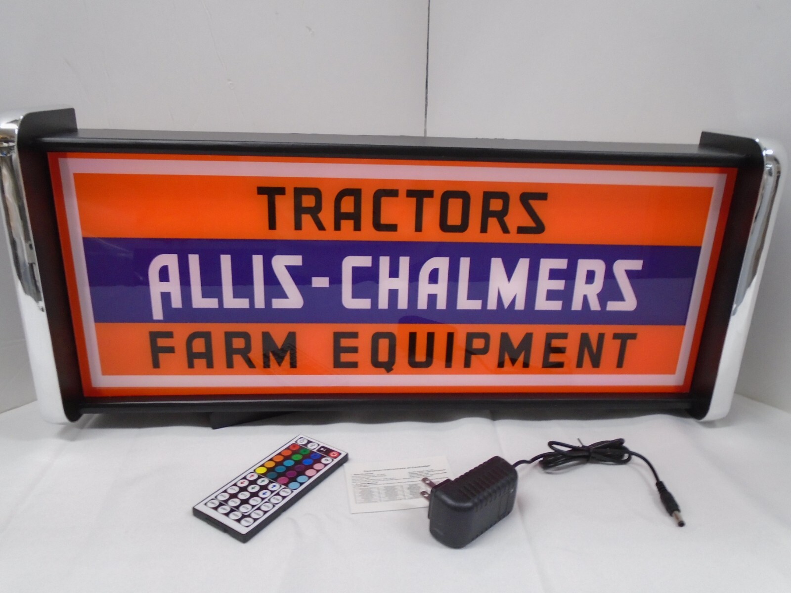 Allis-Chalmers Tractors LED Display lighted sign lightbox Wall hanging Light Allis-Chalmers Tractors LED Display lighted sign lightbox Wall hanging Light