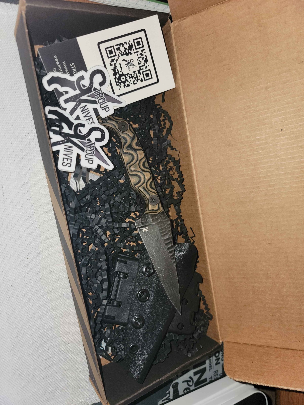 Stroup Knives Mini Camo G10 - New in Box Stroup Knives Mini Camo G10 - New in Box