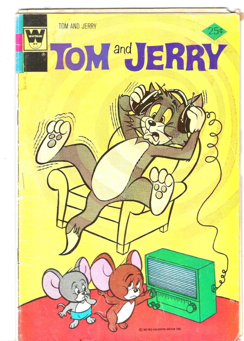 VINTAGE TOM AND JERRY #285  GOLD KEY Comic Books 1974''FREE SHIPPING''