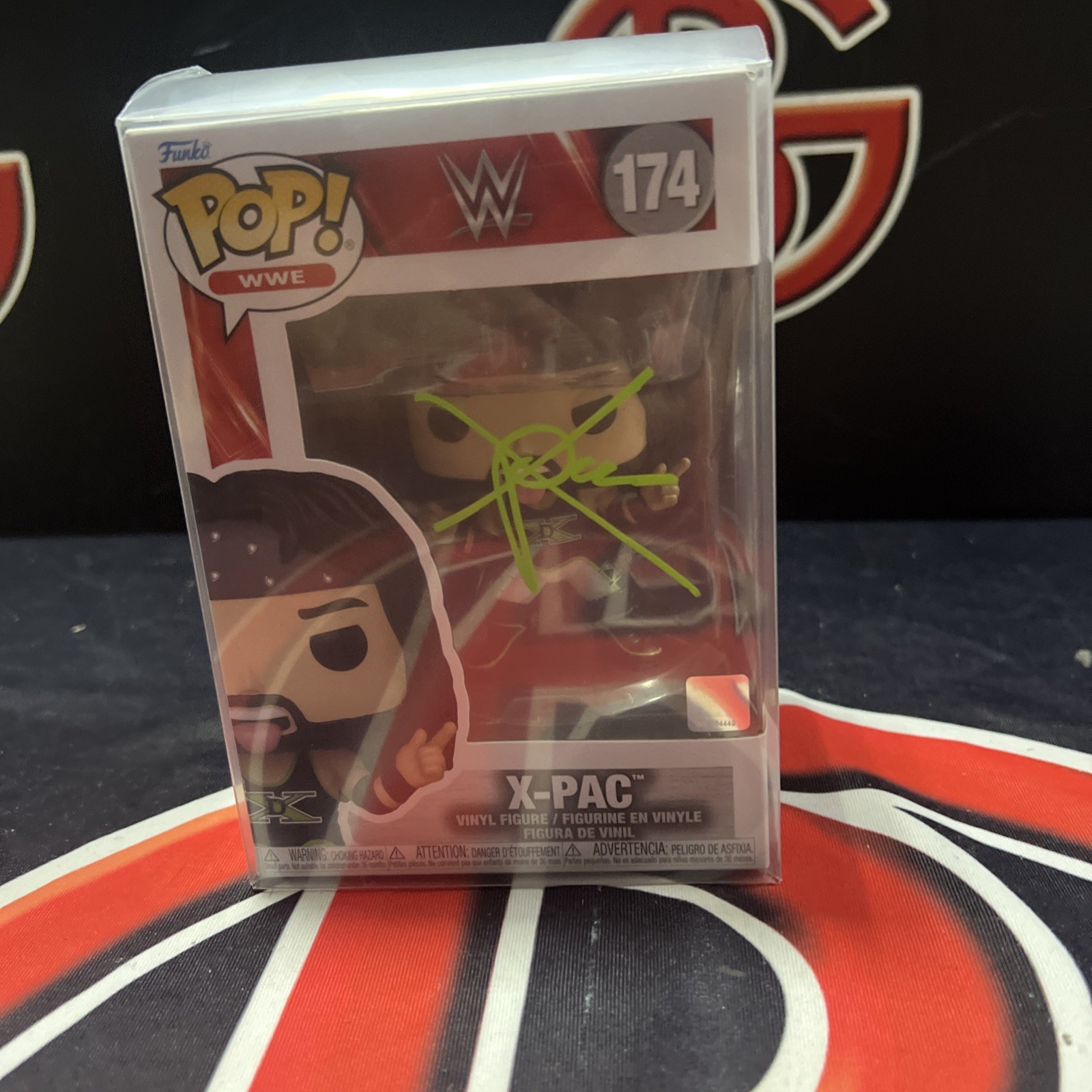 X-Pac Autographed D-Generation X Funko Pop Signed Beckett BAS WWE WWF COA 