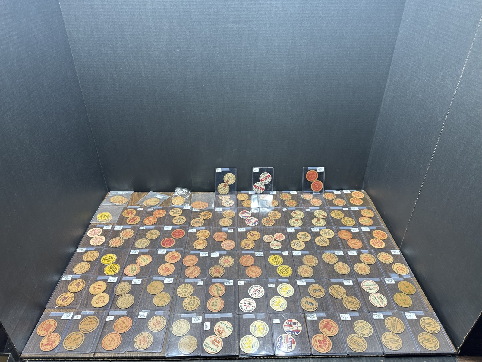 Lot Of 165 Vintage Milk Caps Pasteurized Milk Union Dairy Co Gridley Dairy Lot Of 165 Vintage Milk Caps Pasteurized Milk Union Dairy Co Gridley Dairy