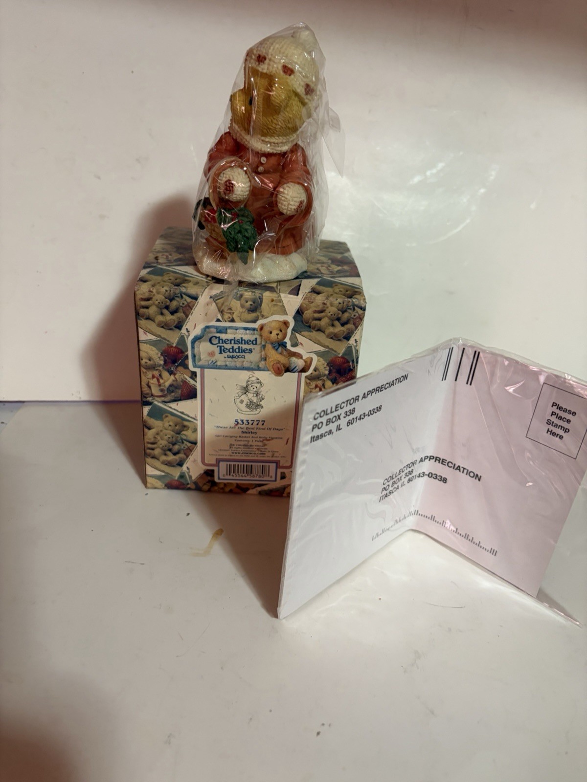 Cherished Teddies Figurine Shirley -Best Kind Days Christmas #533777 NIB Cherished Teddies Figurine Shirley -Best Kind Days Christmas #533777 NIB