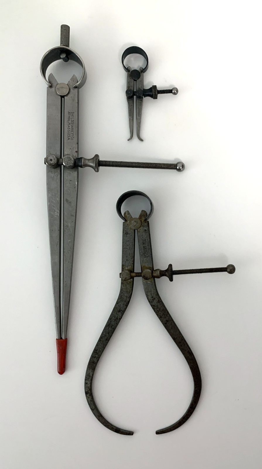 Vintage L. S. Starrett Calipers 11