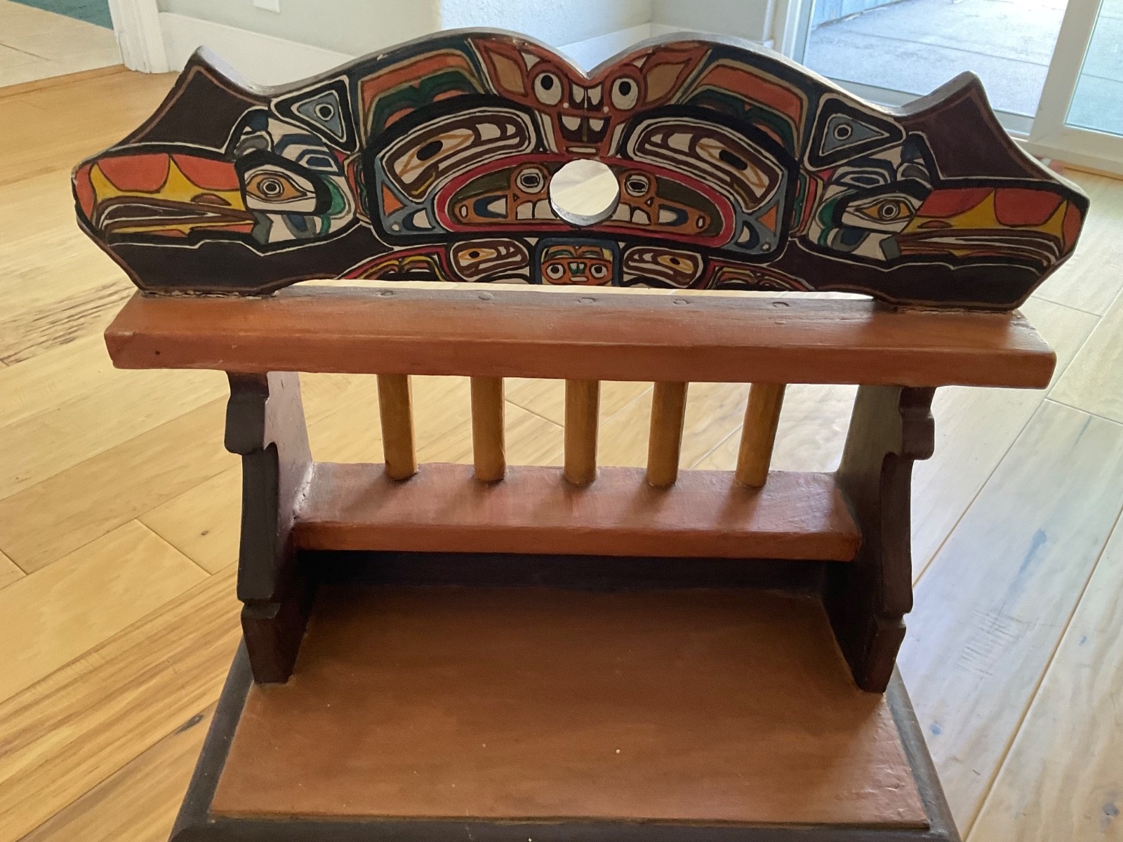 Northwest Coast Wood Cabinet