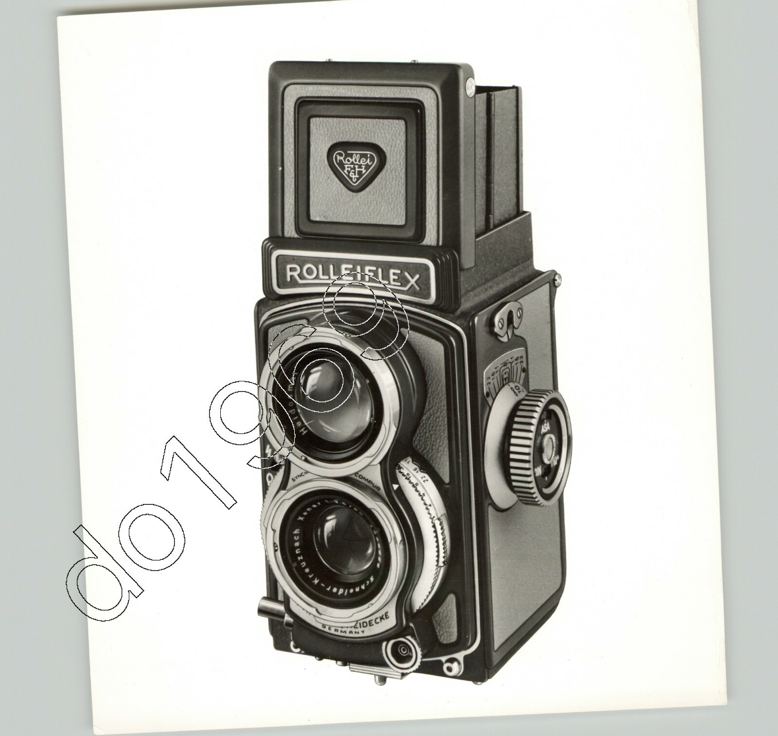 1930s GERMAN Rolleiflex Factory Press PHOTO ONLY by Franke & Heidecke Rollei