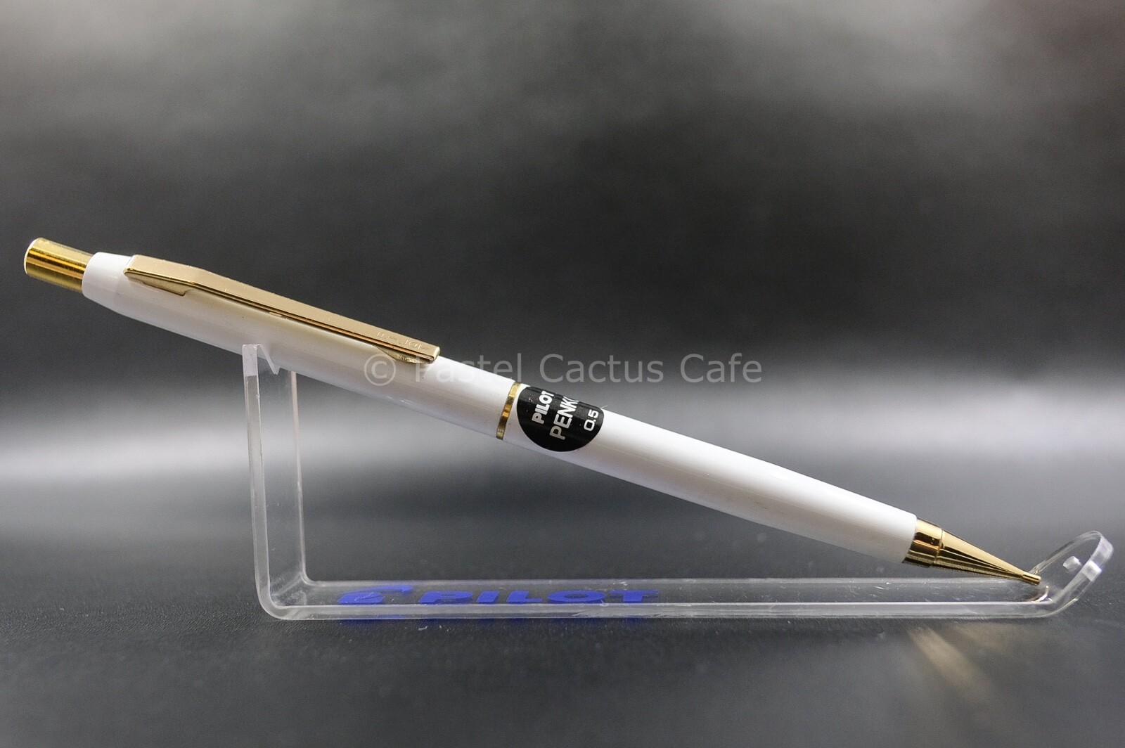 Pilot H Penko White 0.5mm Mechanical Pencil NOS Vintage 1980s Korea Rare