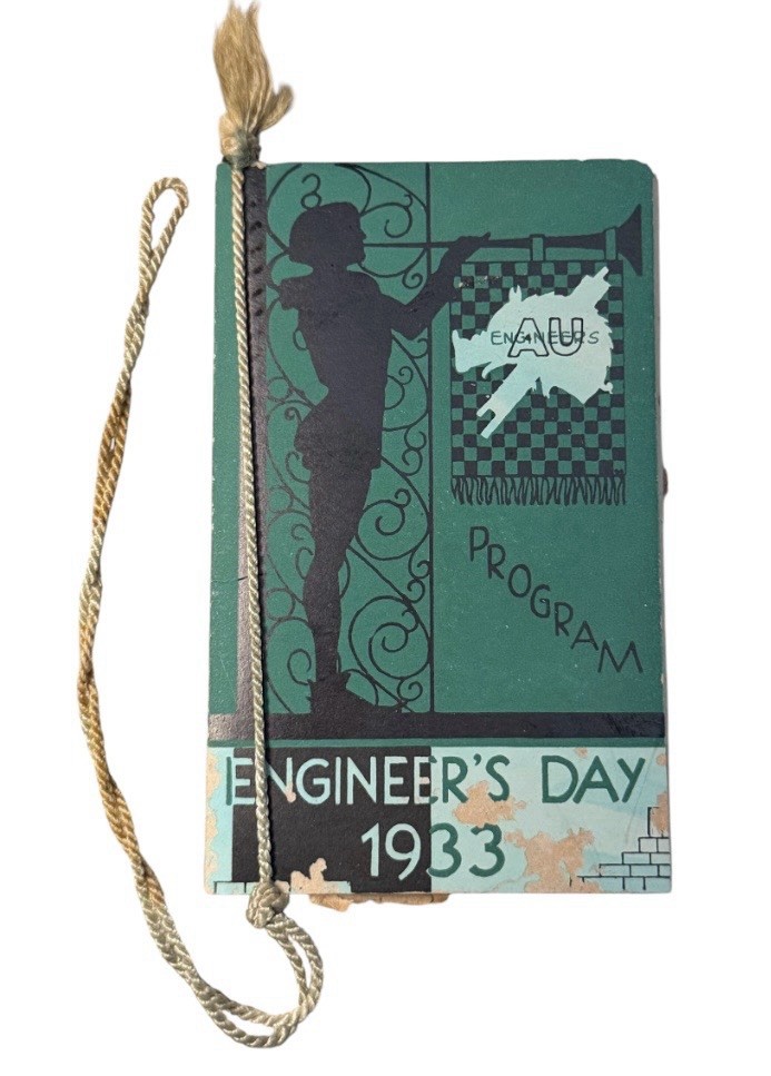 1933 Engineers Day Program Tiny Booklet 1933 Engineers Day Program Tiny Booklet