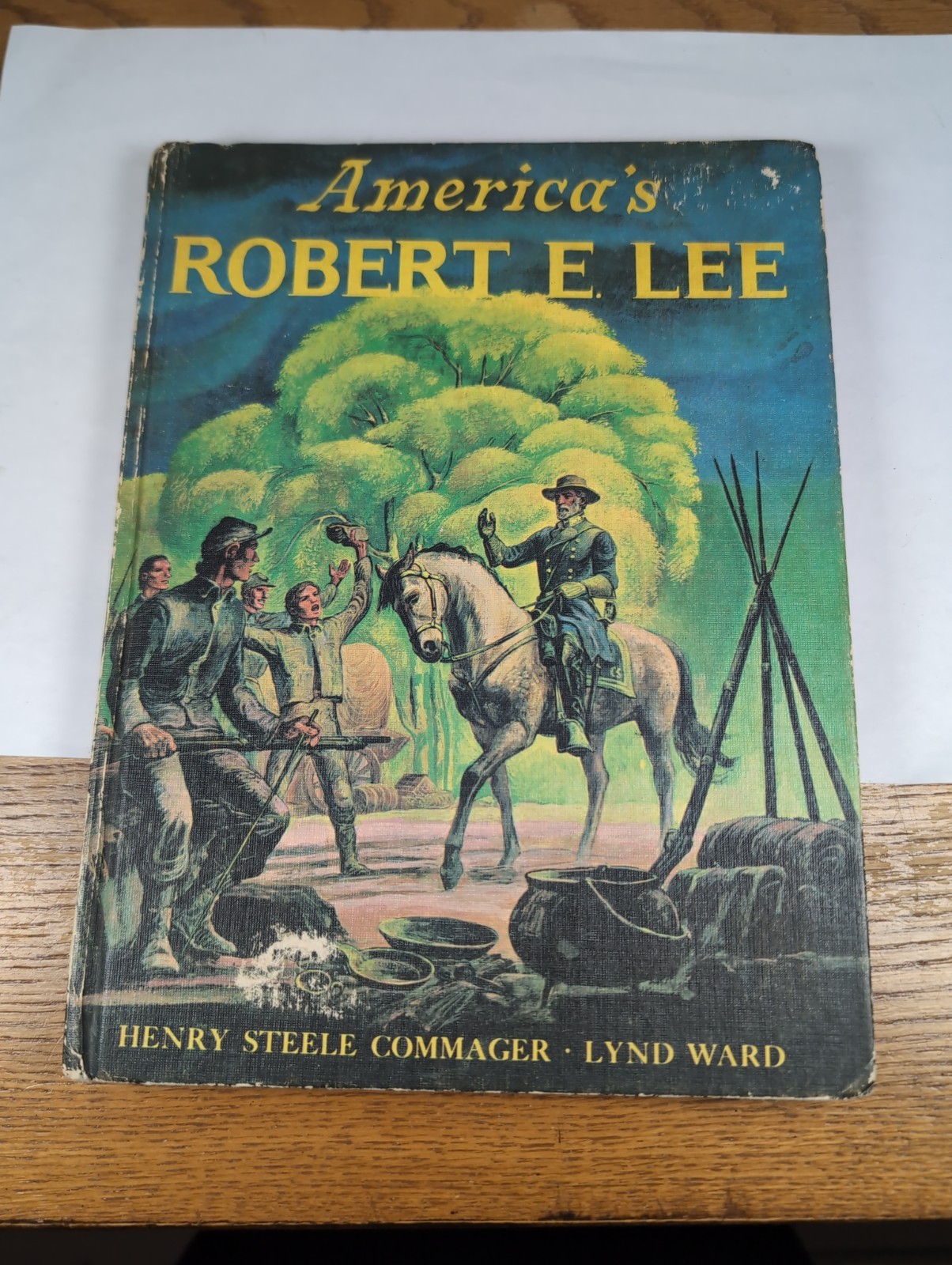 America\'s Robert E. Lee by Henry Steele Commager, and Lynd Ward 1951