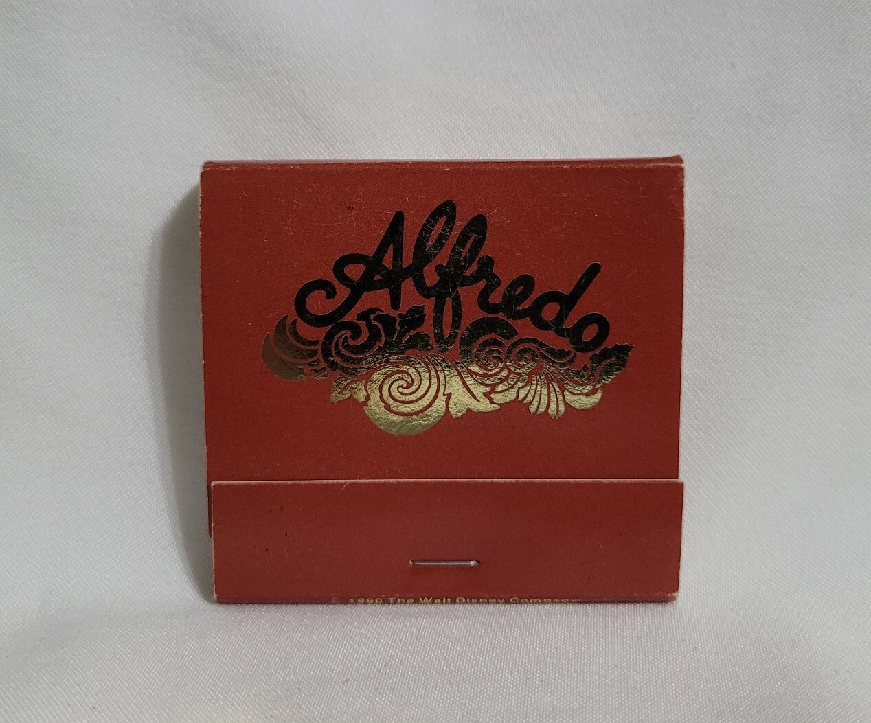 Vintage Matchbook Alfredo\'s Restaurant Disney Epcot Center FL Advertising Full