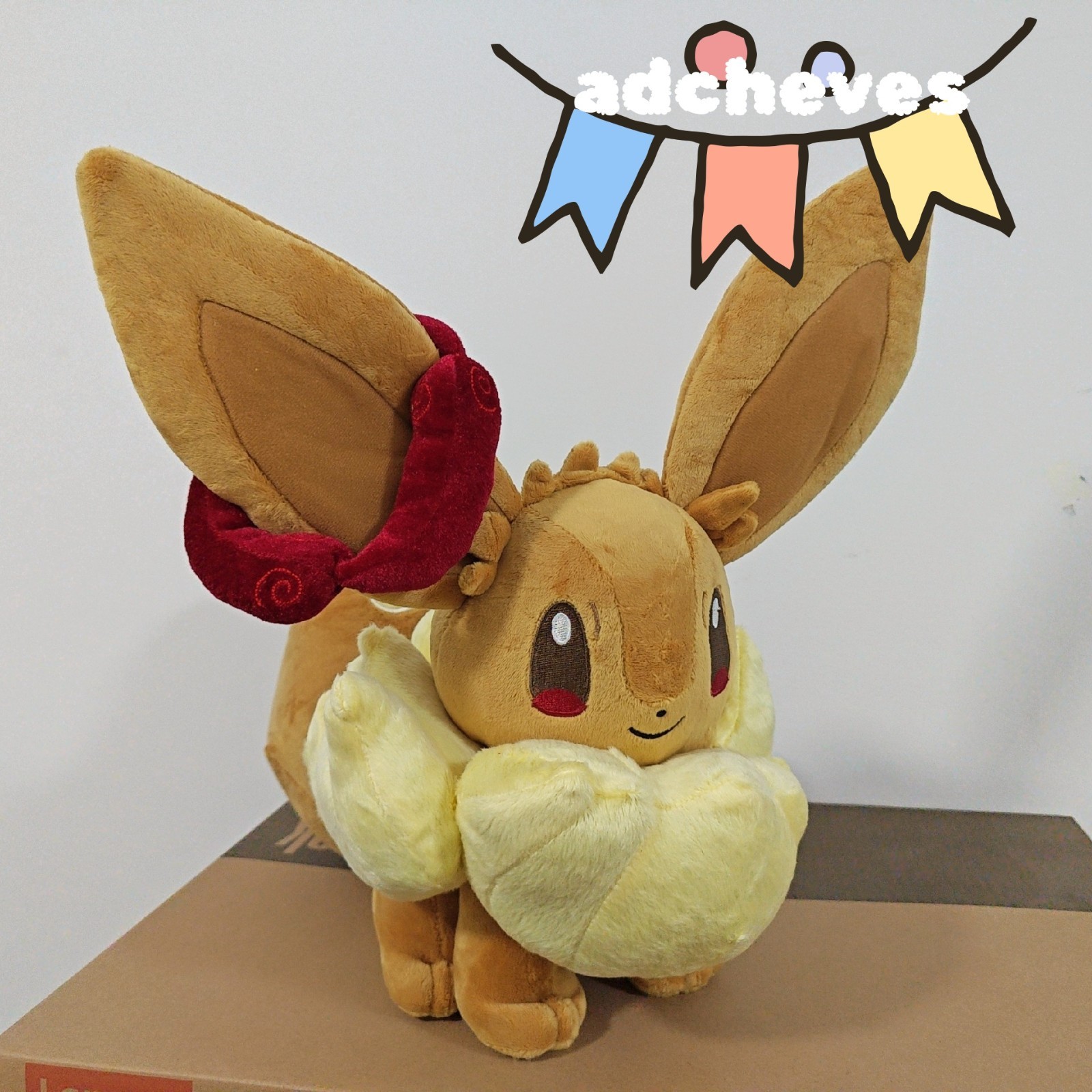 Pokemon Center Gigantamax Eevee 15in Plush Soft Toy Large Stuffed Animal Pokemon Center Gigantamax Eevee 15in Plush Soft Toy Large Stuffed Animal