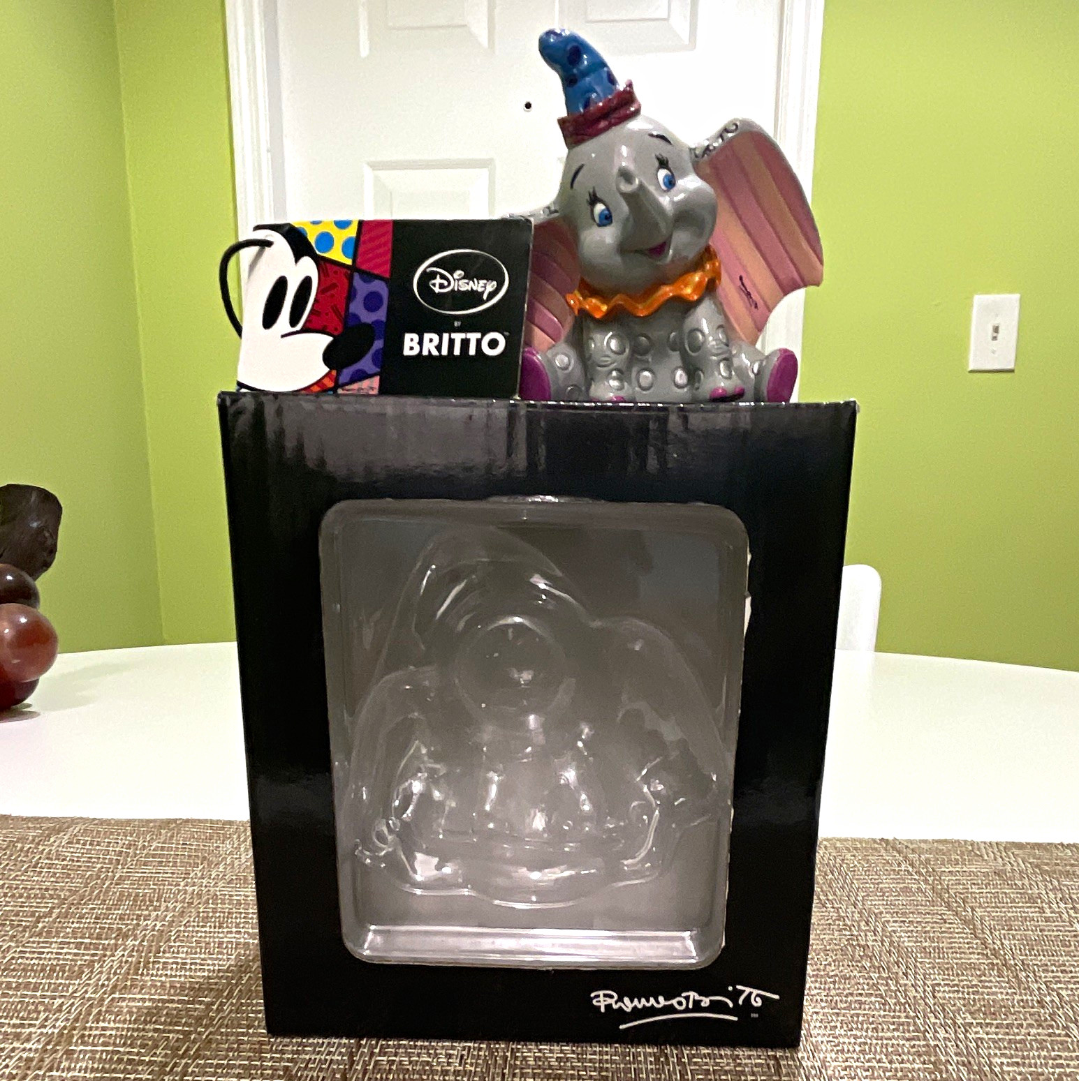 ENESCO Disney by BRITTO Dumbo Mini Figurine 5 Inch Tall 2013 Collectible