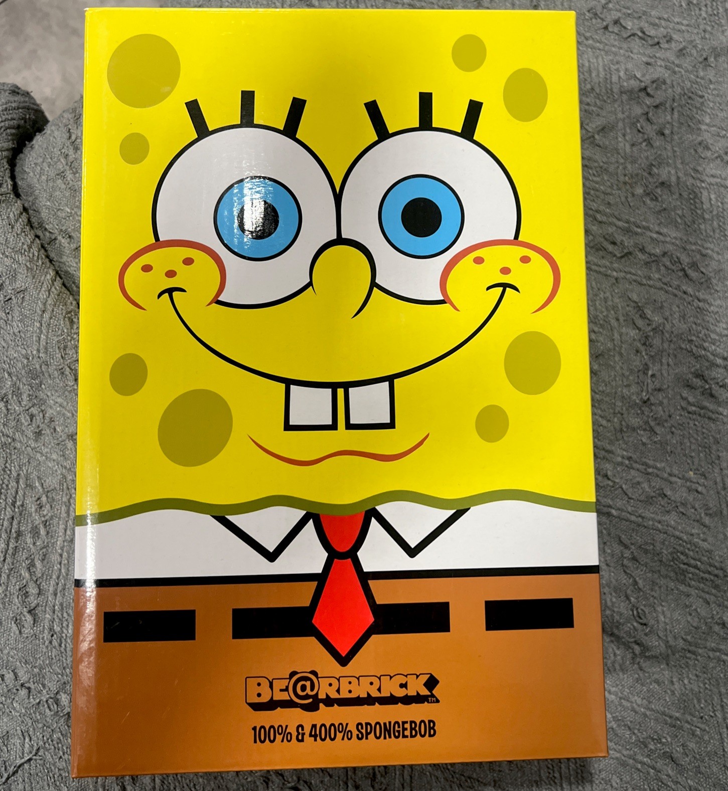 Medicom 100% & 400% Be@rbrick 2018 SPONGEBOB Bearbrick [In Stock] 500%
