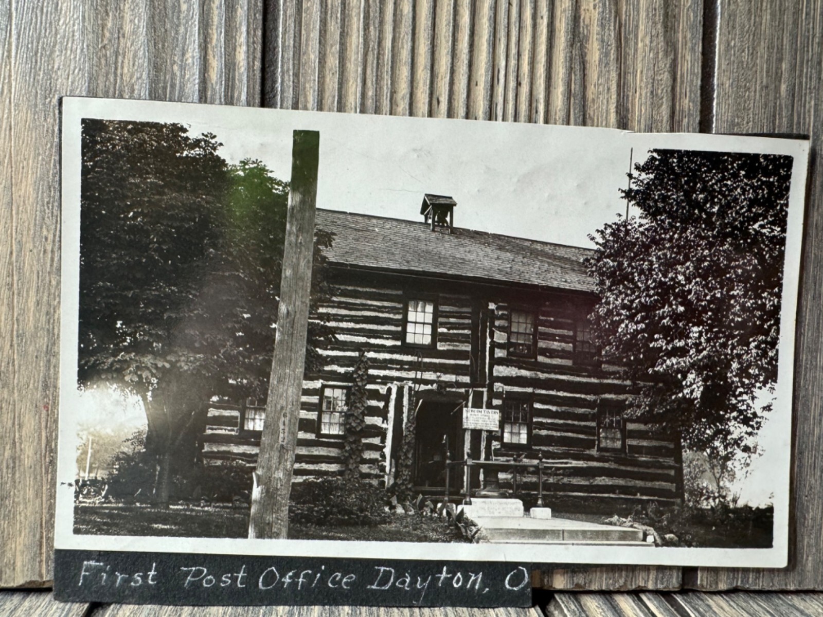 Vintage First Post Office Dayton Ohio Vintage Postcard