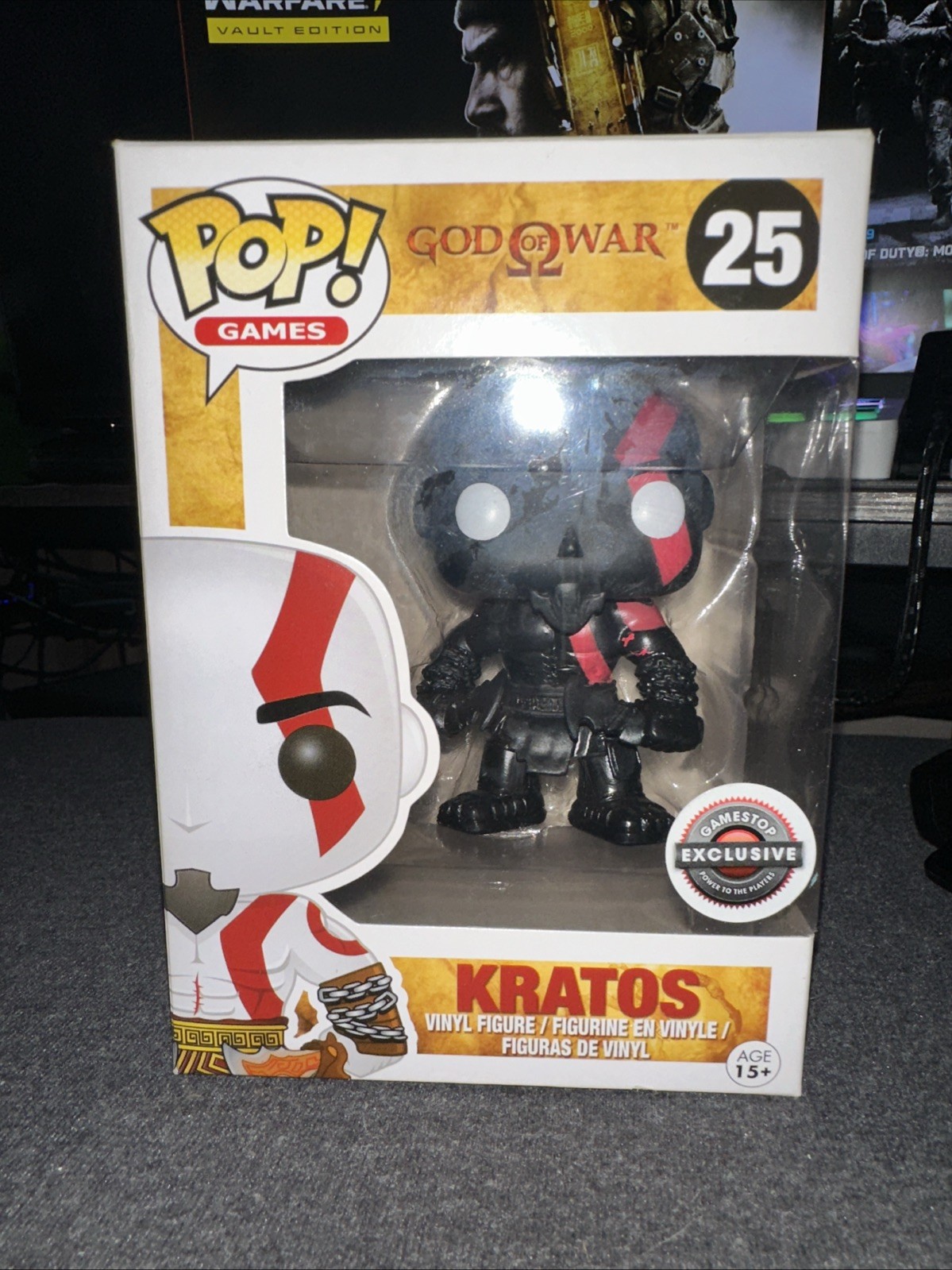 Funko Pop Games God Of War Kratos 25 GameStop Exclusive. Funko Pop Games God Of War Kratos 25 GameStop Exclusive.