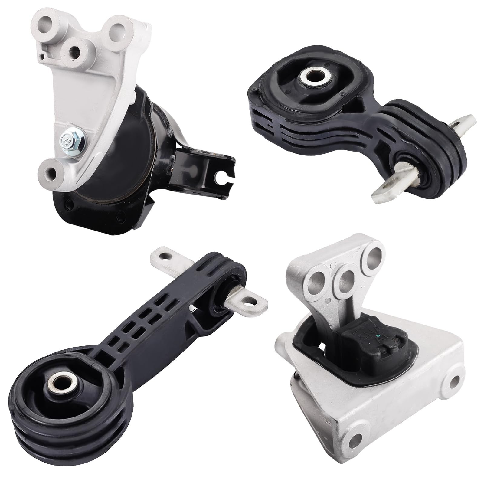 Engine Motor and Trans Mount Set of 4 Compatible with 2006/ 2007/ 2008/ 2009/... Engine Motor and Trans Mount Set of 4 Compatible with 2006/ 2007/ 2008/ 2009/...