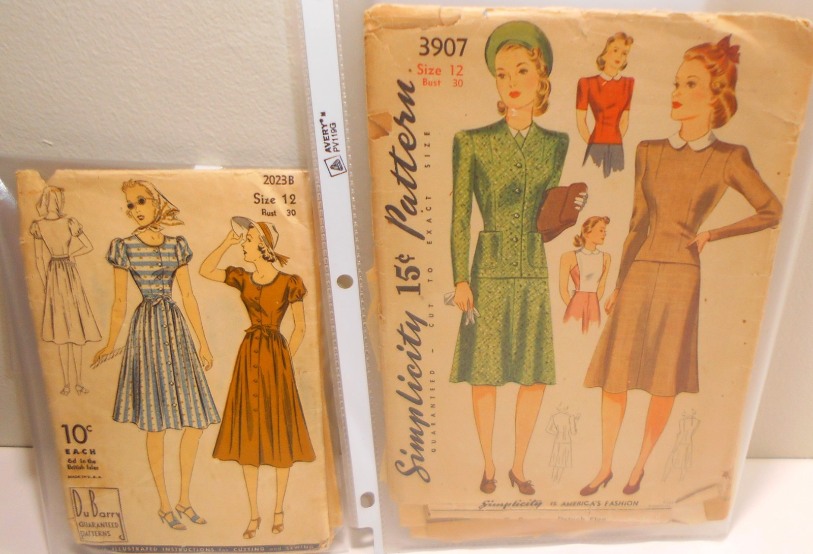 2 Vtg 1930\'s-40\