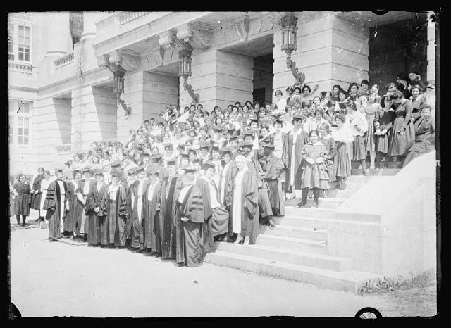Constantinople Turkey 1920 American Girls College faculty students group