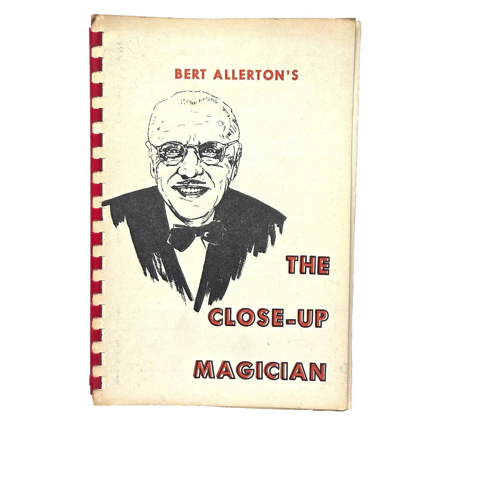 Bert Allerton\'s The Close-Up Magician Vintage OOP 1964 Third Print. Spiral Bound Bert Allerton\'s The Close-Up Magician Vintage OOP 1964 Third Print. Spiral Bound