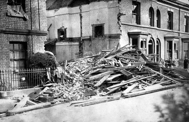 Bomb damage in Liverpool Merseyside 1st September 1940 Historic Old Photo Bomb damage in Liverpool Merseyside 1st September 1940 Historic Old Photo