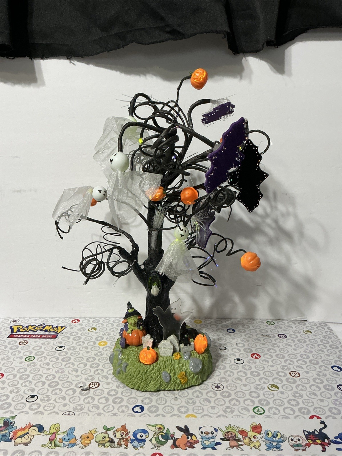 Vintage Avon Glowing Fiber Optic Tree Halloween Bats Ghosts Pumpkins Works 🔥🔥 Vintage Avon Glowing Fiber Optic Tree Halloween Bats Ghosts Pumpkins Works 🔥🔥
