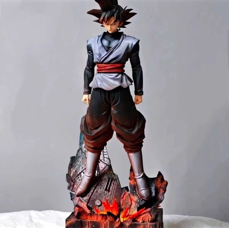 JT Dragon Ball Super Goku Black Figure 38cm PVC Anime Limited Statue Collectable
