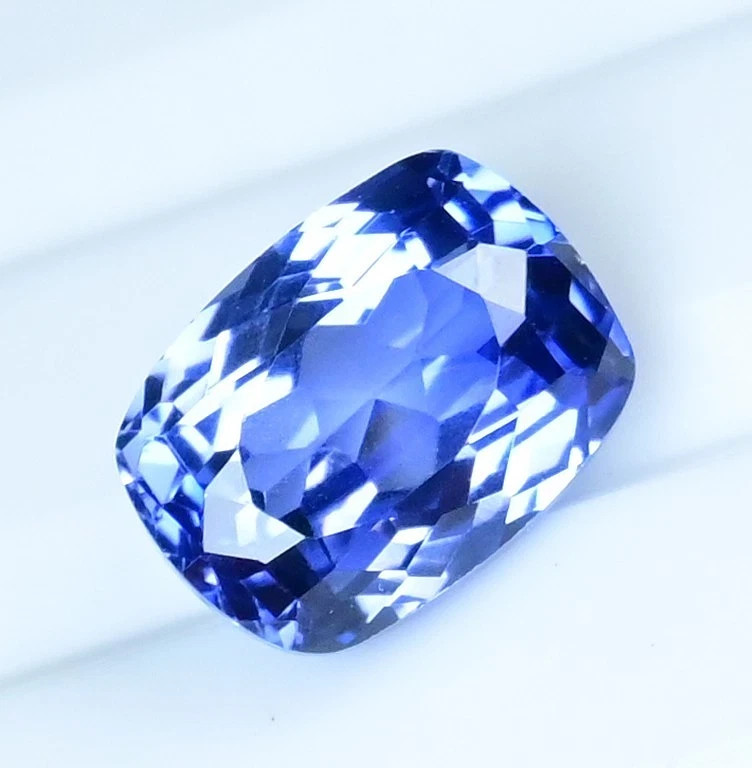 Assured 6.55 Ct Natural Ceylon Blue Sapphire Cushion Cut IGL Loose Gemstone 28R Assured 6.55 Ct Natural Ceylon Blue Sapphire Cushion Cut IGL Loose Gemstone 28R
