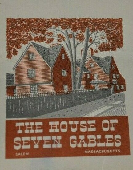 1949 House of Seven Gables Salem Massachusetts Letter Booklet History Talcott