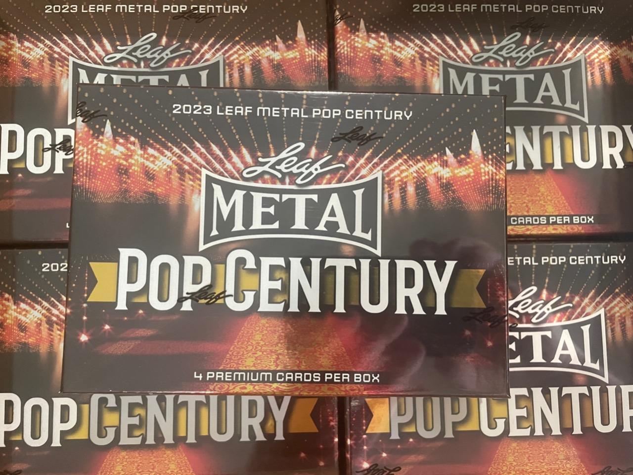 2023 Leaf Metal Pop Century Factory Sealed Box 4 hits per box