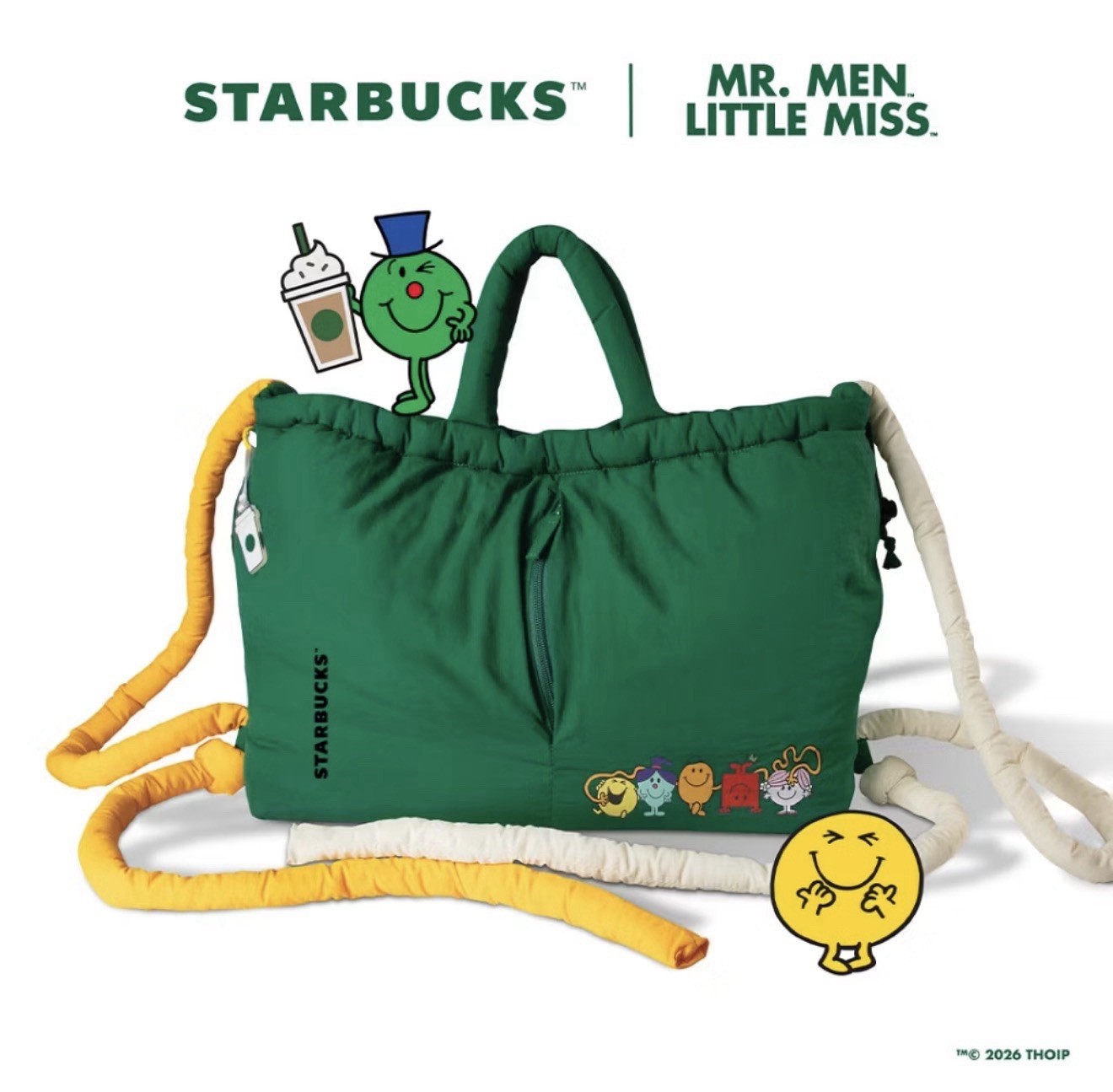 Starbucks Malaysia X Mr. Men Little Miss Exclusive Collaboration Puffer Bag π²πΎ Starbucks Malaysia X Mr. Men Little Miss Exclusive Collaboration Puffer Bag π²πΎ