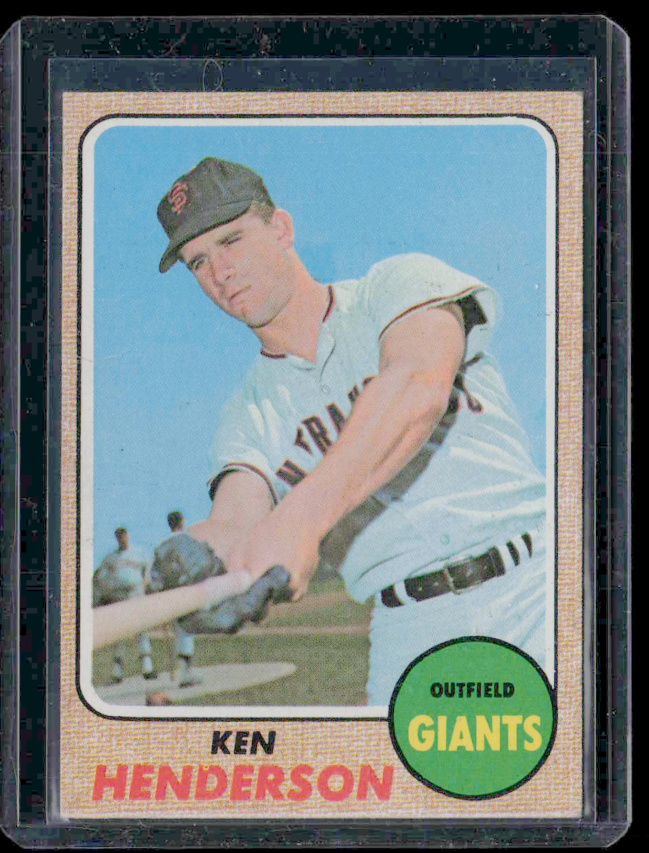 ⚾ 1969 Topps Ken Henderson #309 Giants Vintage 🔥