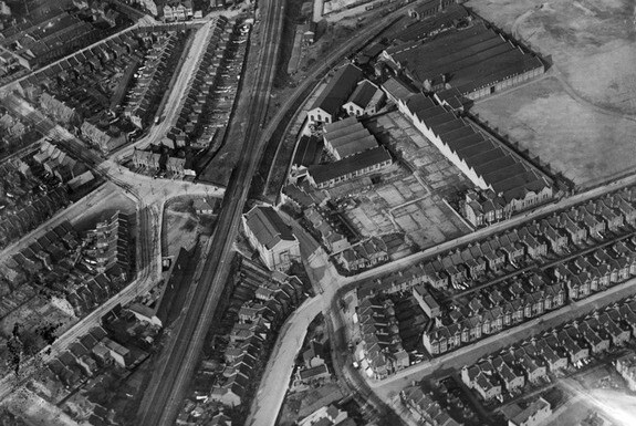 The Augener Works, Acton, 1922 England OLD PHOTO 3 The Augener Works, Acton, 1922 England OLD PHOTO 3