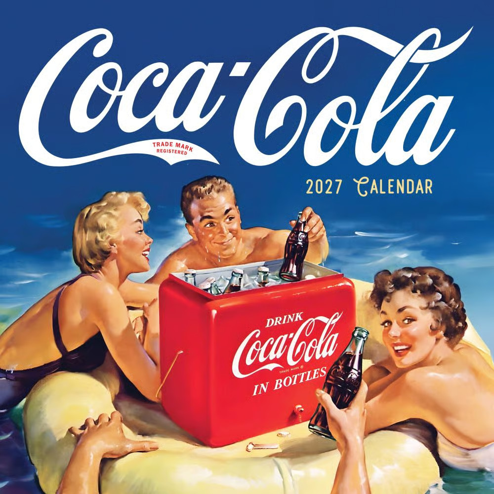 TF Publishing,  Coke Vintage Nostalgia 2027 Wall Calendar