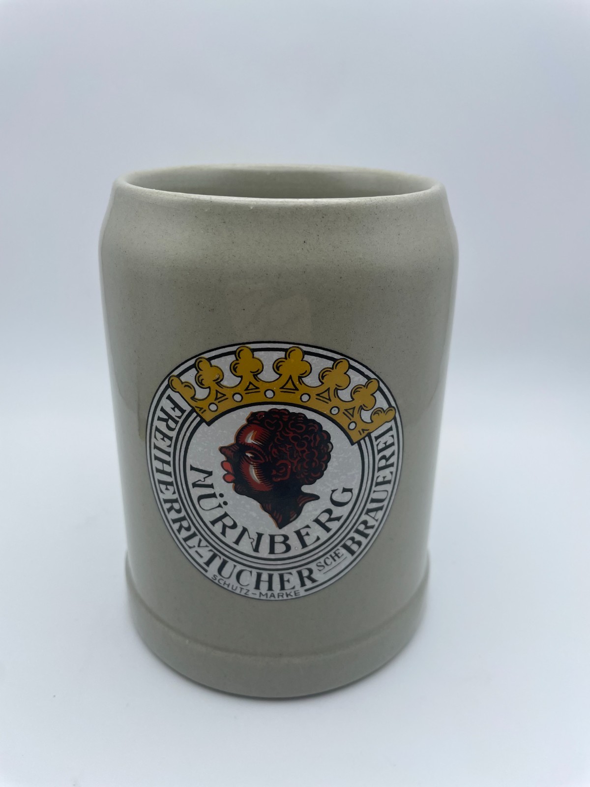Vintage Nürnberg Freiherrl Tucher BrauereiI Gerz Brewery Beer Stein Germany C86