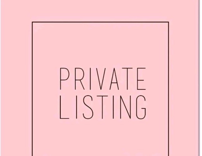PRIVATE LISTING 