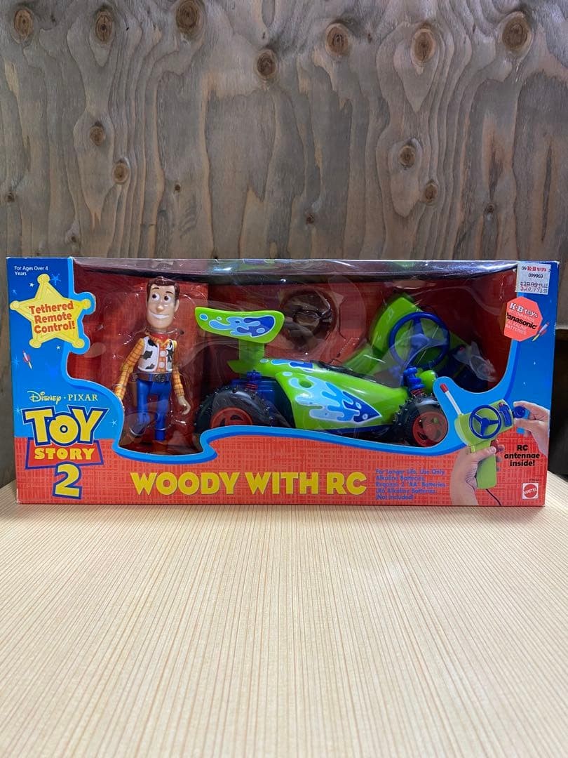 Toy Story 2 Woody with RC Tethered Remote Control Figure Set Vintage