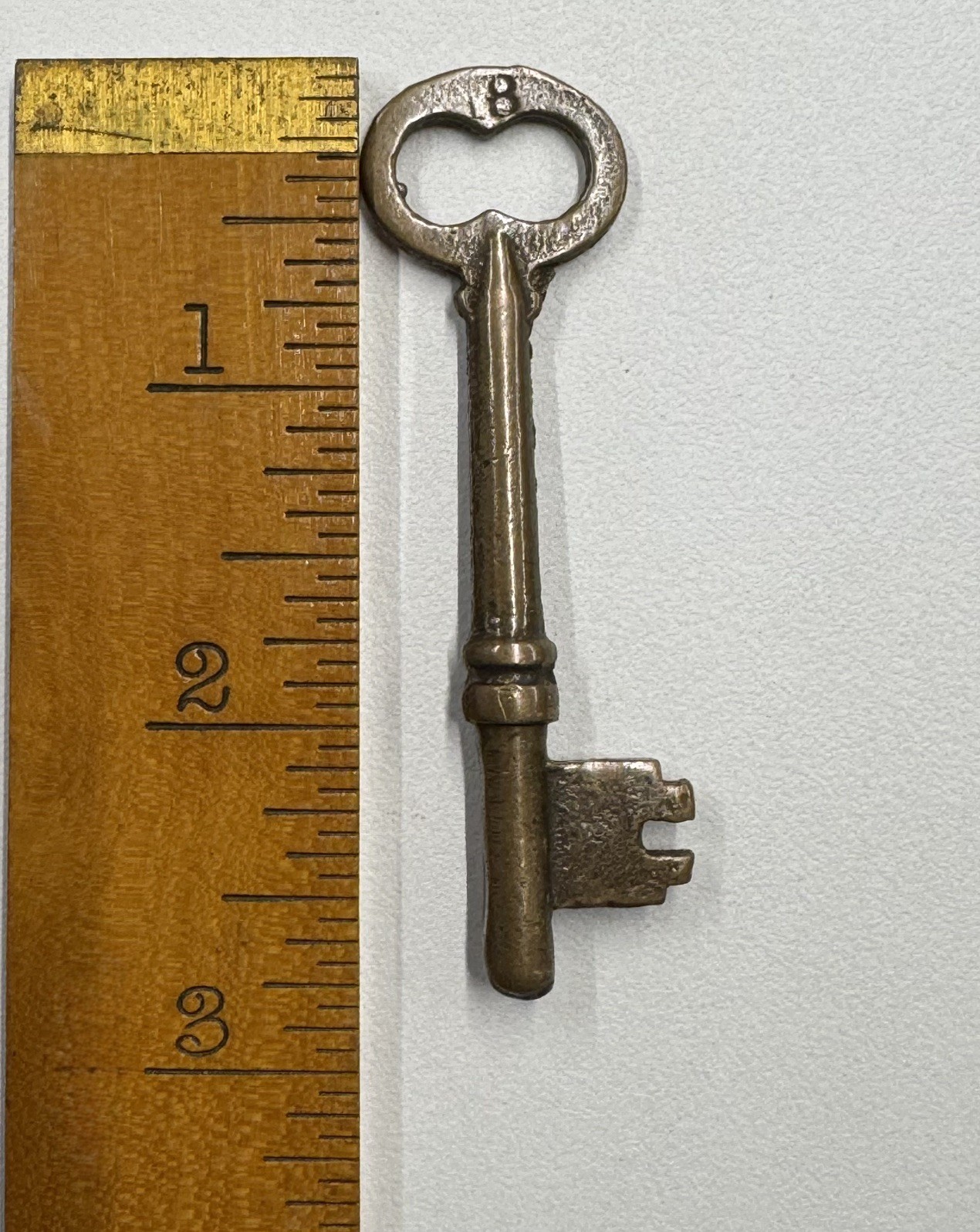 🌿 🗝️ Vintage solid Brass Skeleton Key 🌿 🗝️ Vintage solid Brass Skeleton Key