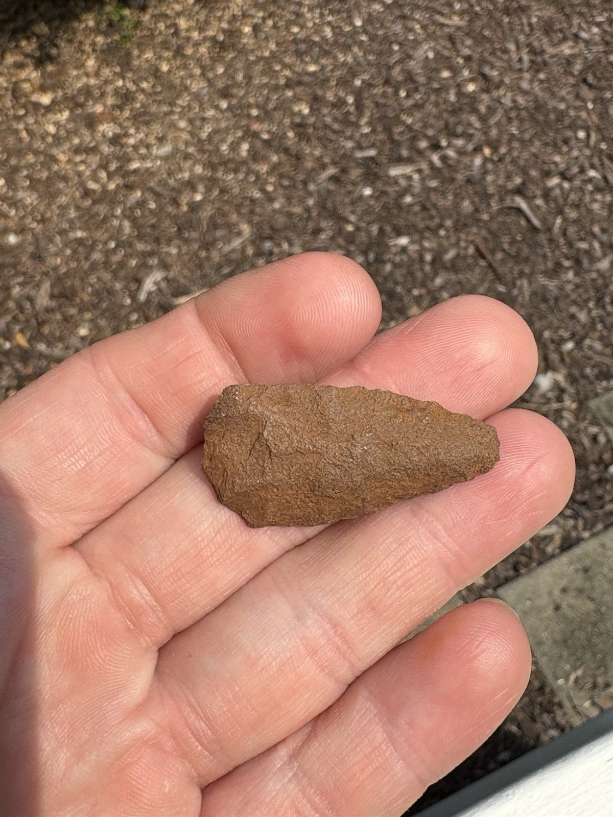 GUARANTEED Authentic Ancient Alabama Indian Artifact- 1 9/16\ GUARANTEED Authentic Ancient Alabama Indian Artifact- 1 9/16\