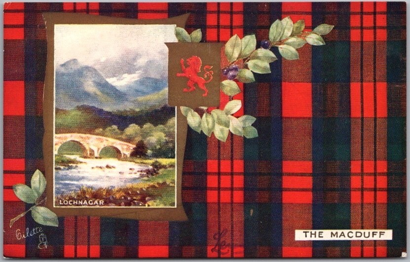 c1909 Tuck\'s SCOTTISH CLANS 9403 Postcard \