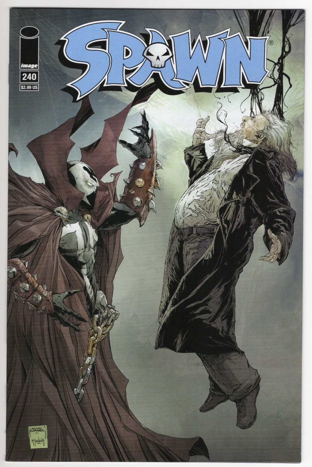 Spawn #240 Image Comics 2014 1st Print McFarlane Low Print Run - Bag and Board