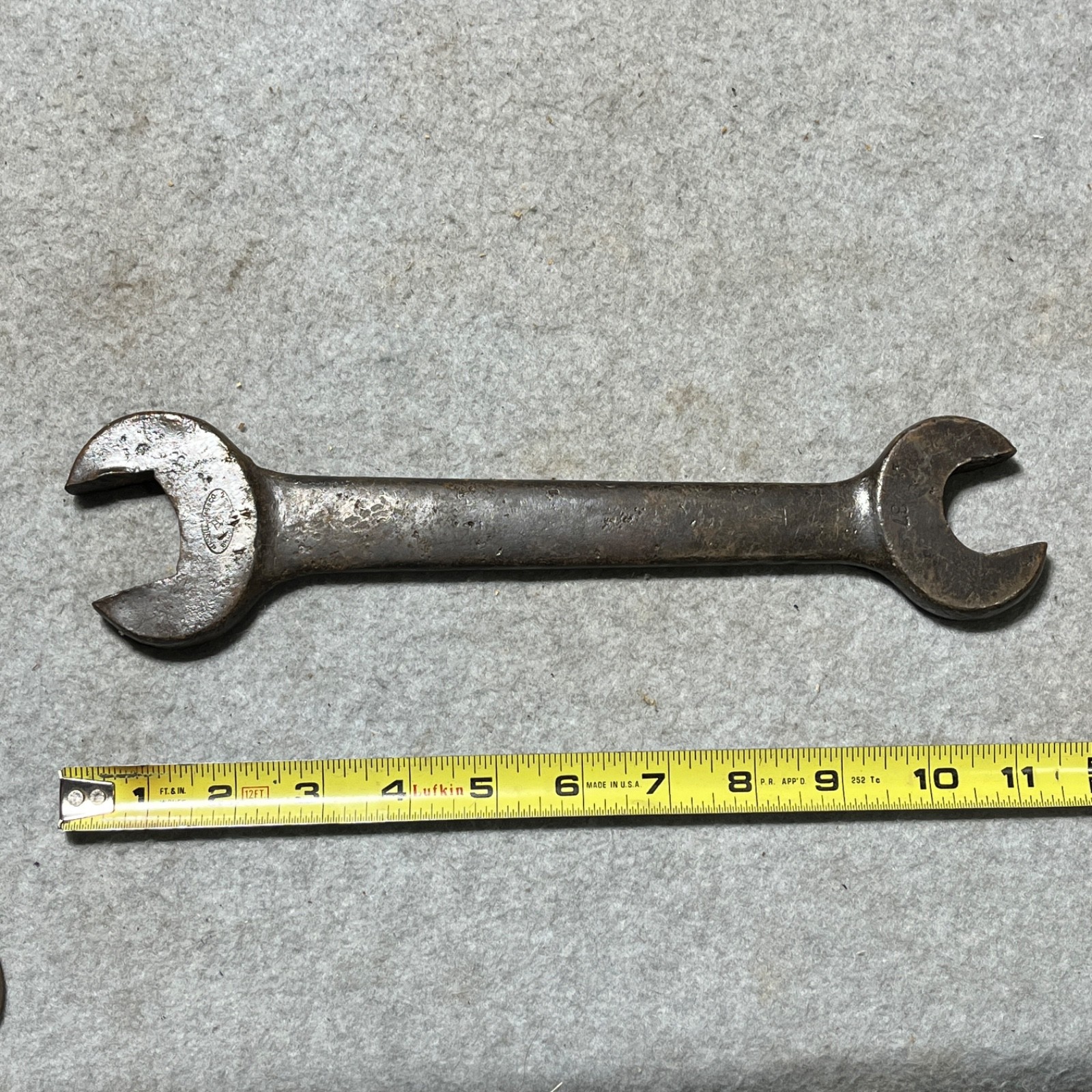Vintage Williams #31 Double Open End Wrench 25/32” and 7/8”