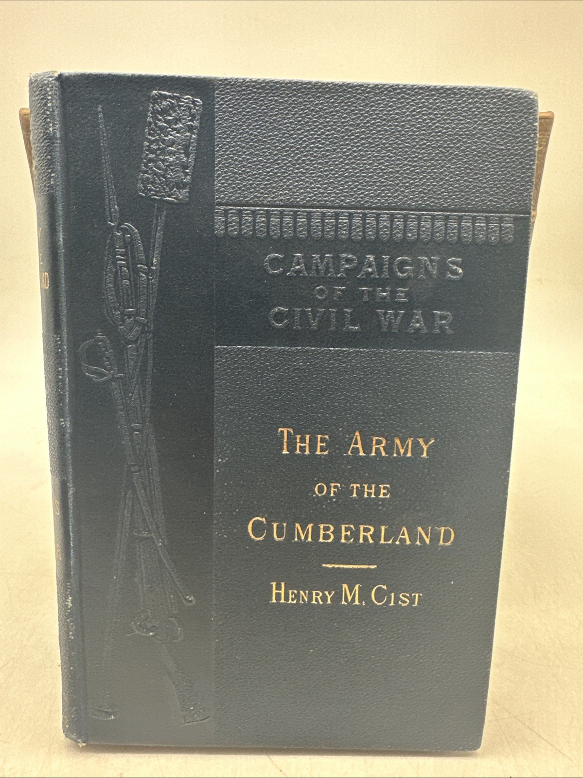 Army of the Cumberland Henry M Cist 1882 1st Ed Civil War Foldout Map (20-12)