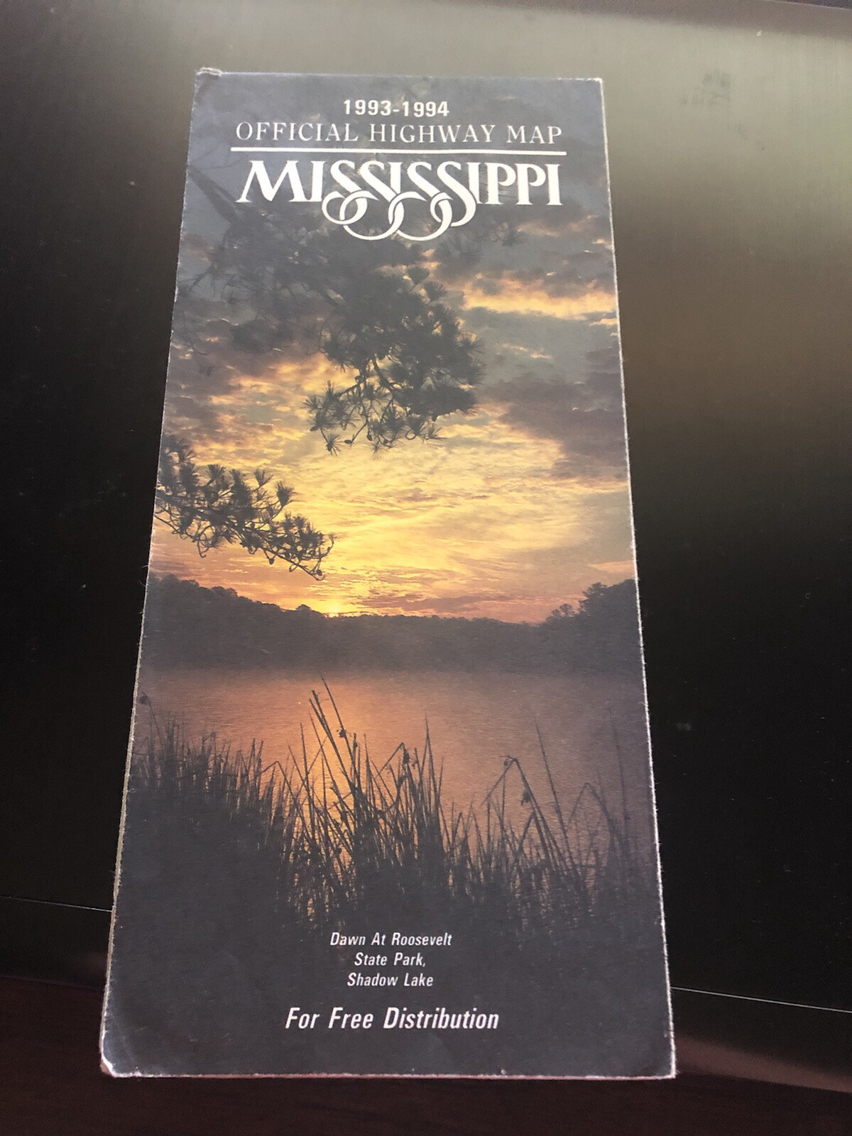Vintage 1993 -94 Official Travel Map Of Mississippi New But Worn Edges Vintage 1993 -94 Official Travel Map Of Mississippi New But Worn Edges